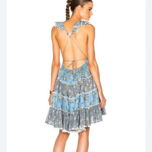 Floral Puff Sleeve Dress size2 - Picture 2 of 9